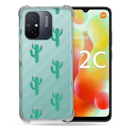 Coque Renforcée Transparente Pour Xiaomi Redmi 12C Cactus