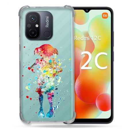Coque Renforcée Transparente Pour Xiaomi Redmi 12C Dobby Colore