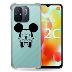 Coque Renforcée Transparente Pour Xiaomi Redmi 12C Mickey doigt