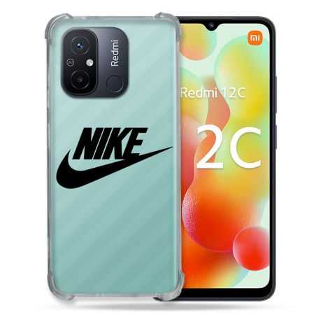 Coque Renforcée Transparente Pour Xiaomi Redmi 12C Nike