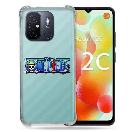Coque Renforcée Transparente Pour Xiaomi Redmi 12C One Piece Logo