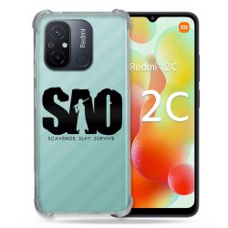 Coque Renforcée Transparente Pour Xiaomi Redmi 12C SAO