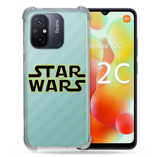 Coque Renforcée Transparente Pour Xiaomi Redmi 12C Star Wars