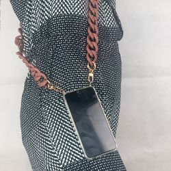 Coque Renforcée Transparente Pour Xiaomi Redmi 12C Lanière / Cordon Anneaux Bordeau