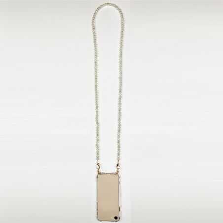 Coque Renforcée Transparente Pour Xiaomi Redmi 12C Lanière / Cordon Perle