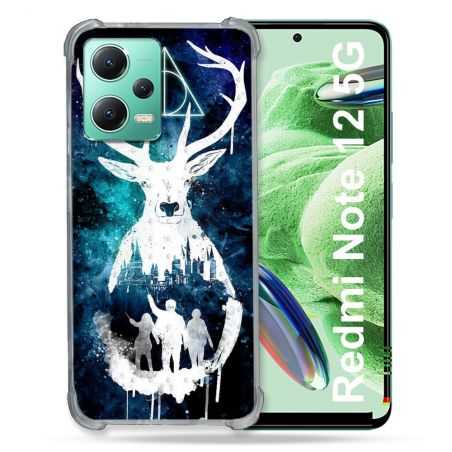 Coque Renforcée En Verre Trempé Pour Xiaomi Redmi Note 12 5G Harry Potter Patronome