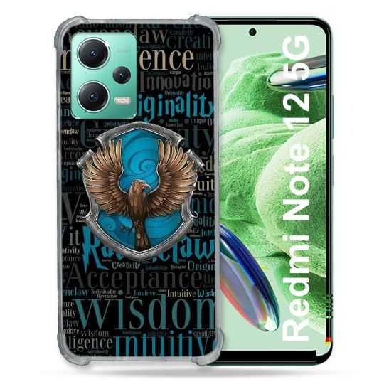 Coque Renforcée En Verre Trempé Pour Xiaomi Redmi Note 12 5G Harry Potter Serdaigle