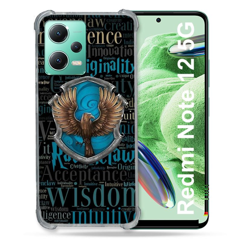 Coque Renforcée En Verre Trempé Pour Xiaomi Redmi Note 12 5G Harry Potter Serdaigle