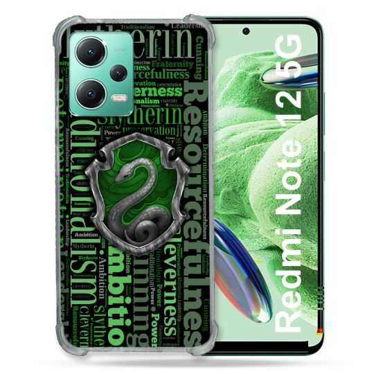 Coque Renforcée En Verre Trempé Pour Xiaomi Redmi Note 12 5G Harry Potter Serpentar