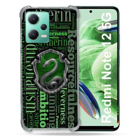 Coque Renforcée En Verre Trempé Pour Xiaomi Redmi Note 12 5G Harry Potter Serpentar