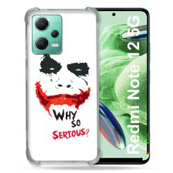 Coque Renforcée En Verre Trempé Pour Xiaomi Redmi Note 12 5G Joker Blanc