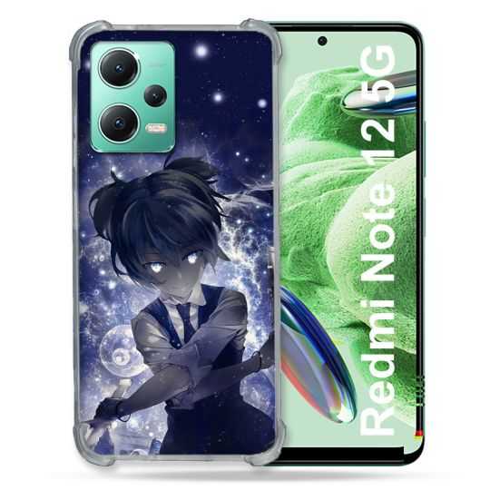 Coque Renforcée En Verre Trempé Pour Xiaomi Redmi Note 12 5G Manga Assassination Classroom Nagisa