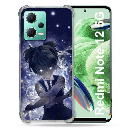 Coque Renforcée En Verre Trempé Pour Xiaomi Redmi Note 12 5G Manga Assassination Classroom Nagisa