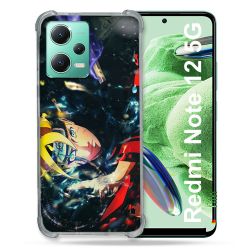 Coque Renforcée En Verre Trempé Pour Xiaomi Redmi Note 12 5G Manga Boruto Eclair
