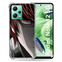 Coque Renforcée En Verre Trempé Pour Xiaomi Redmi Note 12 5G Manga Death Note Kira