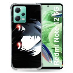 Coque Renforcée En Verre Trempé Pour Xiaomi Redmi Note 12 5G Manga Death Note L