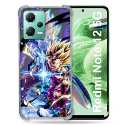 Coque Renforcée En Verre Trempé Pour Xiaomi Redmi Note 12 5G Manga Dragon Ball Sangohan Duo