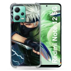 Coque Renforcée En Verre Trempé Pour Xiaomi Redmi Note 12 5G Manga Naruto Kakashi