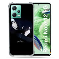 Coque Renforcée En Verre Trempé Pour Xiaomi Redmi Note 12 5G Manga Naruto Sasuke Itachi