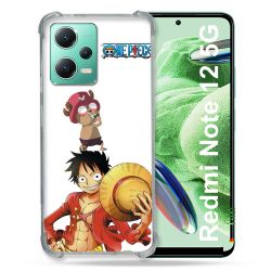 Coque Renforcée En Verre Trempé Pour Xiaomi Redmi Note 12 5G Manga One Piece Chopper