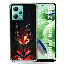 Coque Renforcée En Verre Trempé Pour Xiaomi Redmi Note 12 5G Manga Solo Leveling Igris