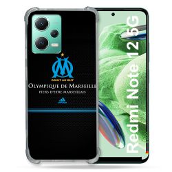 Coque Renforcée En Verre Trempé Pour Xiaomi Redmi Note 12 5G Olympique Marseille OM Fier etre Marseillais