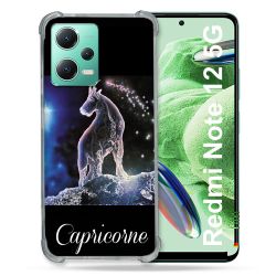 Coque Renforcée En Verre Trempé Pour Xiaomi Redmi Note 12 5G Signe Zodiaque 2 Capricorne