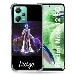 Coque Renforcée En Verre Trempé Pour Xiaomi Redmi Note 12 5G Signe Zodiaque 2 Vierge