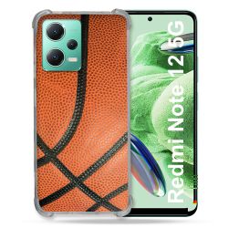 Coque Renforcée En Verre Trempé Pour Xiaomi Redmi Note 12 5G Sport Ballon Basket