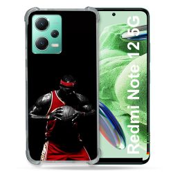 Coque Renforcée En Verre Trempé Pour Xiaomi Redmi Note 12 5G Sport Basketeur