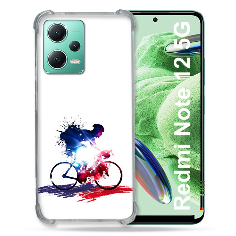 Coque Renforcée En Verre Trempé Pour Xiaomi Redmi Note 12 5G Sport Cyclisme France