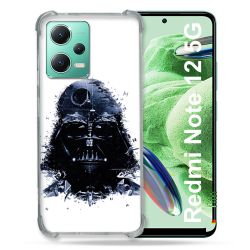 Coque Renforcée En Verre Trempé Pour Xiaomi Redmi Note 12 5G Star Wars - Dark Vador Blanc