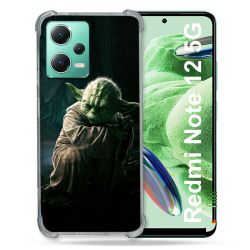 Coque Renforcée En Verre Trempé Pour Xiaomi Redmi Note 12 5G Star Wars - Yoda sombre