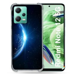 Coque Renforcée En Verre Trempé Pour Xiaomi Redmi Note 12 5G Univers Planete Terre