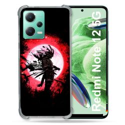 Coque Renforcée En Verre Trempé Pour Xiaomi Redmi Note 12 5G Voyage Japon Samourai