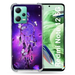 Coque Renforcée En Verre Trempé Pour Xiaomi Redmi Note 12 5G Zen Attrape Reve Papillon