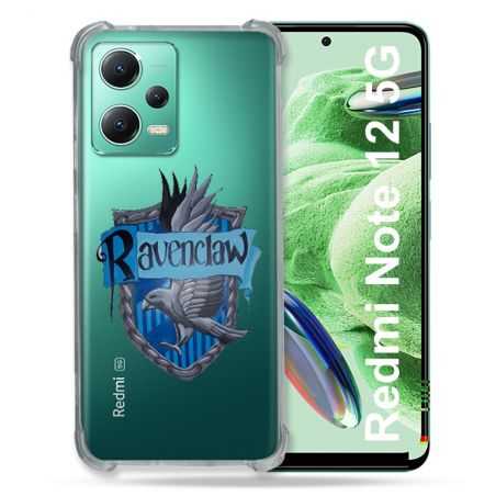 Coque Transparente Renforcée En Verre Trempé Pour Xiaomi Redmi Note 12 5G Harry Potter Ravenclaw