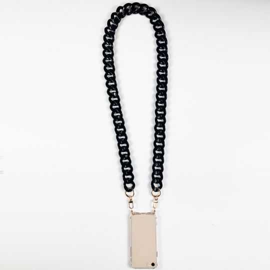 Coque Transparente Renforcée En Verre Trempé Pour Xiaomi Redmi Note 12 5G Lanière / Cordon Anneaux Noir