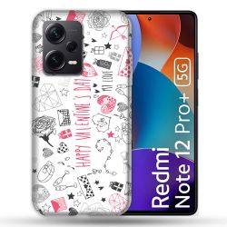 Coque Renforcée Pour Xiaomi Redmi Note 12 Pro Plus 5G Amour Valentines