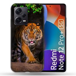 Coque Renforcée Pour Xiaomi Redmi Note 12 Pro Plus 5G Animal Tigre Jungle