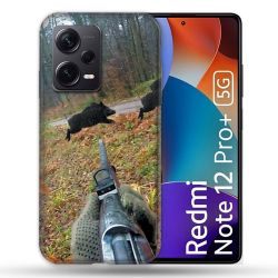 Coque Renforcée Pour Xiaomi Redmi Note 12 Pro Plus 5G Chasse Vision Tir
