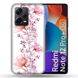 Coque Renforcée Pour Xiaomi Redmi Note 12 Pro Plus 5G Fleur Eclosion