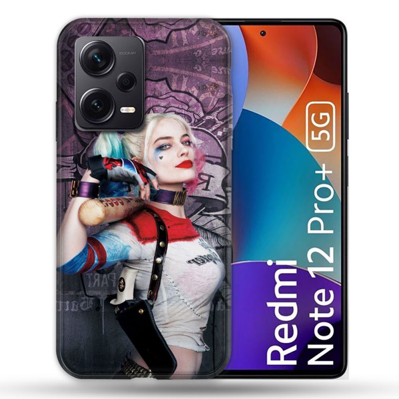 Coque Renforcée Pour Xiaomi Redmi Note 12 Pro Plus 5G Harley Quinn Batte
