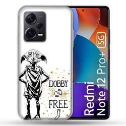 Coque Renforcée Pour Xiaomi Redmi Note 12 Pro Plus 5G Harry Potter Dobby Free Blanc