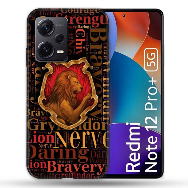 Coque Renforcée Pour Xiaomi Redmi Note 12 Pro Plus 5G Harry Potter Griffondor