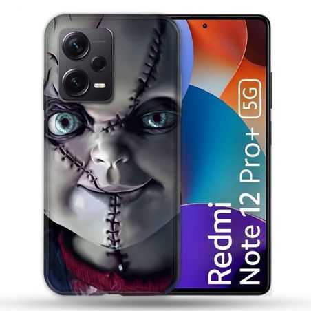 Coque Renforcée Pour Xiaomi Redmi Note 12 Pro Plus 5G Horreur Chucky Cicatrice