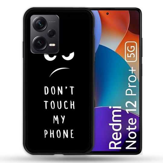 Coque Renforcée Pour Xiaomi Redmi Note 12 Pro Plus 5G Humour Don't Touch