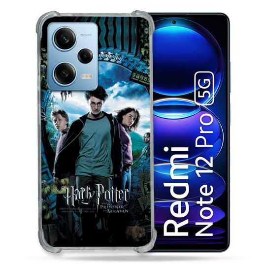 Coque Renforcée En Verre Trempé Pour Xiaomi Redmi Note 12 Pro 5G Harry Potter Azkaban