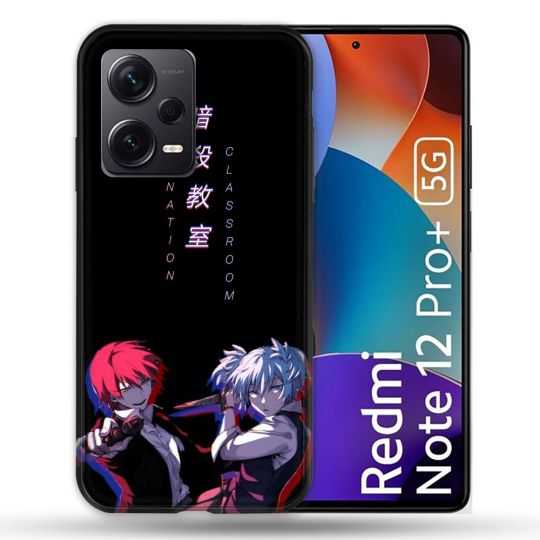 Coque Renforcée Pour Xiaomi Redmi Note 12 Pro Plus 5G Manga Assassination Classroom Duo