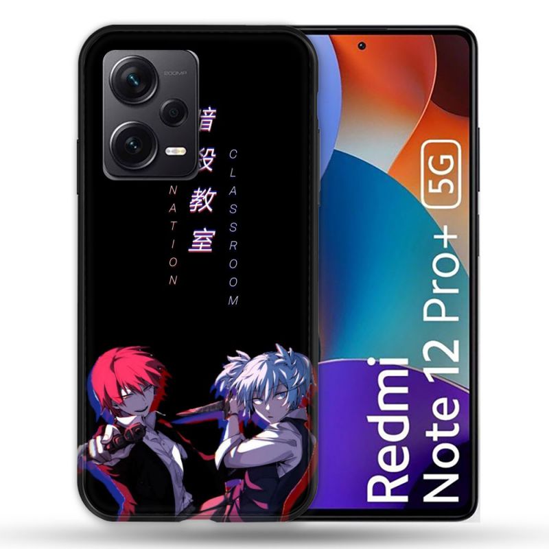 Coque Renforcée Pour Xiaomi Redmi Note 12 Pro Plus 5G Manga Assassination Classroom Duo